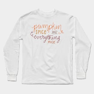 pumpkin spice Long Sleeve T-Shirt